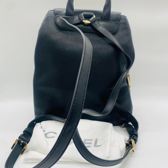 MK Raven Medium Pebbled Leather Backpack - Picture 4 of 4